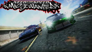 NFS MW |  NISSAN 350Z RACHEL VS PORSCHE CAYMAN S | BLACKLIST