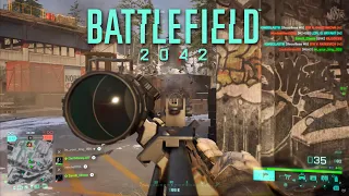 Battlefield 2042 - 4K 60fps PS5 | Season 7 | Frontlines | Reclaimed Map | Chaotic Gun Fight!