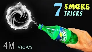 7 Amazing Smoke Experiments At Home || Easy Science Experiments With Smoke