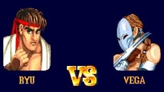 Ryu vs Vega [Street Fighter II]
