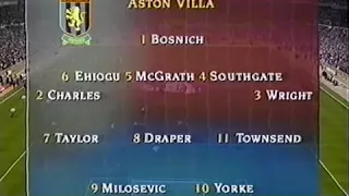 Aston Villa v Leeds United League cup final '96
