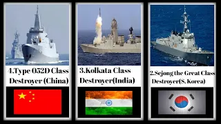 Top 10 Best Destroyers In The World l Most Powerful Advanced Destroyers In The World 2022 .