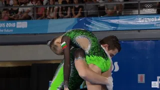 Youth Olympic Games 2018 - Acrobatic Gymnastics - Mixed Pair - Final - Bulgaria