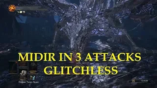 Dark Souls 3 - Midir in 3 Combos - Glitchless - 30 Seconds