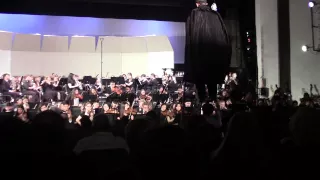 Crescenta Valley High School Concert Band performs Phantom of the Opera