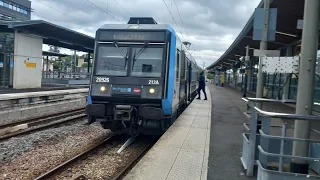 Départ d'une UM de Z20900 IDFM avec @raskolespotteur78 à Ermont Eaubonne.