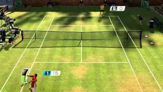Nadal vs Djokovic (Virtua Tennis 4 Very Hard settings) - Part 1 of 3