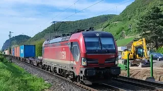 Trainspotting Rechte Rheinseite Leutesdorf Teil 2 #trains #traffic#rhine #trainspotter