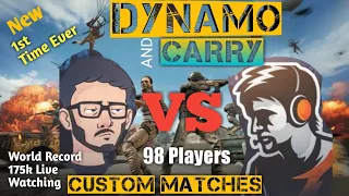 CARRYMINATI PLAYING WITH DYNAMO | PUBG MOBILE HIGHLIGHTS | INTENSE GAME