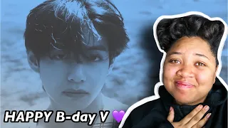 I CRIED......| BTS Blue & Grey Lyrics (REACTION)