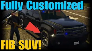 How To Customize the FIB Truck! - GTA 5 Storymode