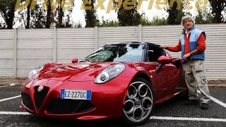 Historical Alfa Romeo Test Driver on the 4C Spider - Davide Cironi Drive Experience (SUBS)