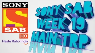 Sony SAB Week 19 Main TRP | Hero-Gayab Mode On, TMKOC, Wagle Ki Duniya, Kaatelal & Sons, Maddam Sir