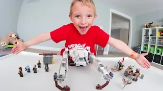 FATHER SON ULTIMATE LEGO BATTLE! / Star Wars Duel!