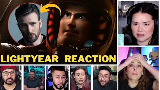 LIGHTYEAR Trailer Reaction Mashup | Chris Evans Voice - Reactors Reaction Mashup