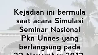 Penampakan hantu di UNIVERSITAS NEGERI SEMARANG