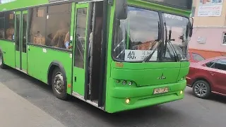 Поездка на автобусе МАЗ 105 №40К АВ 7236