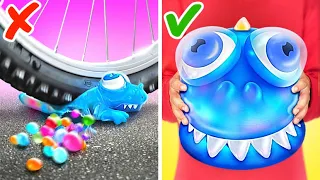 Caution Rubber Candy Gadget😱✂️ *Good Girl VS Bad Girl || Popular Gadgets VS Free Paper Crafts*