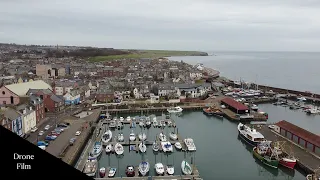Arbroath, Scotland Drone Film