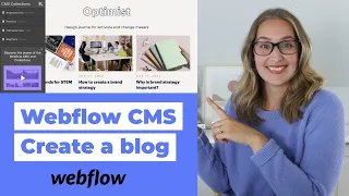 Webflow CMS for blogs and portfolios - step by step guide