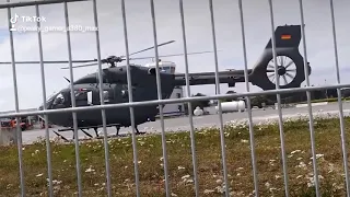 Betankungs Einsatz in Pirk Bundeswehr H145M Luftwaffe