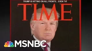 Fake Donald Trump Time Magazine Cover Hangs At Mar-A-Lago | All In | MSNBC