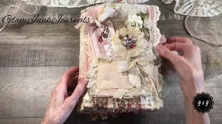 Shabby Chic Vintage All Fabric Junk Journal