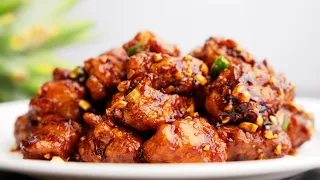 Crunchy Korean Fried Chicken | Dakgangjeong recipe 🇰🇷 닭강정 - Korean street food