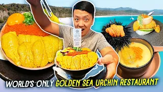 World's ONLY GOLDEN "Sea Urchin" Restaurant & All you Can Eat FIRE BBQ Buffet in Melbourne Australia