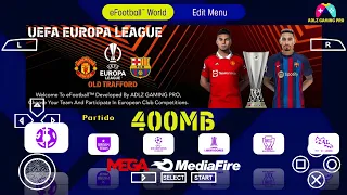 eFootball PES 2023 PPSSPP 400MB New Updates Full Winter Transfers Real Faces New Kits & Graphics 4K