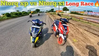 Ntorq race xp vs Ntorq xt drag race | Ntorq xp vs xt 🔥