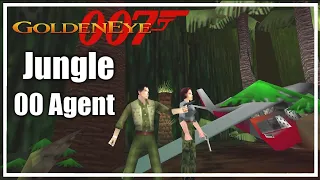 Goldeneye 007 Nintendo 64 Walkthrough Part 15 - Jungle!