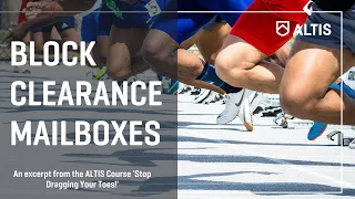 Block Starts - Improve your Start by understanding Block Clearance Mailboxes - Coach Stuart McMillan