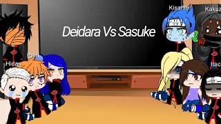 Akatsuki + Izumi Reagindo a Deidara Vs Sasuke (Pedido De Um Inscrito)