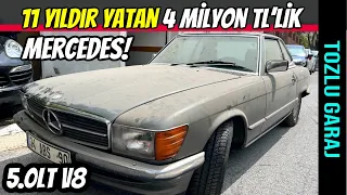 TOZLU GARAJ | Mercedes 500SL 11 Yılını Ardından Garajdan Çıktı | 1. Bölüm - Bakım