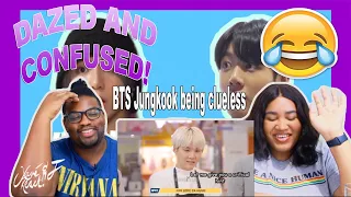 BTS Jungkook being clueless| REACTION