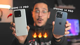 شاومي تهز عرش الايفون !!! 🔥🔥 أول مقارنة Xiaomi 13 Pro و iPhone 14 Pro وصلت ..