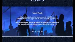 Medieval 2 Total War Music - We are all one (Credits of game)