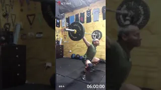 Snatch 50kg 6min EMOM