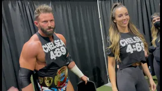 Matt Cardona & Chelsea Green's Entrance at GCW's "Say You Will" Event (Hoffman Estates, IL 1/15/22)