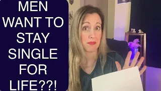 Men are choosing to stay single for life. #mgtow What are the reasons?