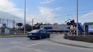 Przejazd kolejowy Kobylnica, ul. Szkolna // Polish Railroad Crossing