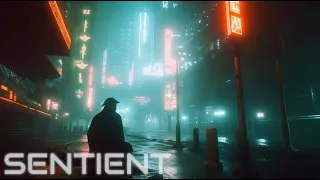 Sentient: Blade Runner Inspired Ambient Cyberpunk Music (With Rain Sounds)