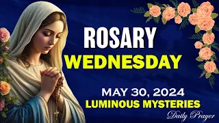 TODAY HOLY ROSARY: LUMINOUS MYSTERIES, ROSARY THURSDAY🌹MAY 30, 2024 🙏🏻 SPIRITUAL JOURNEY