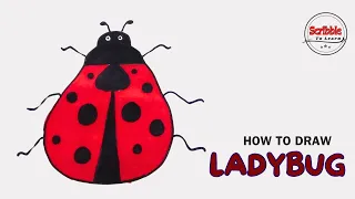 How to Draw Ladybug Easy|| Drawing and Colouring Ladybug for Kids