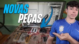 CHEGARAM NOVAS PEÇAS DO NOSSO PC LGA 1155- I5 3570- 16GB RAM E SSD!