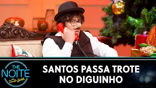 Santos passa trote no Diguinho Coruja | The Noite (23/12/20)