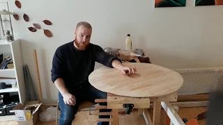 Making an authentic Viking Shield: Part 1 Shield body