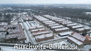 Auschwitz (camp concentration nazi) - by drone 4K