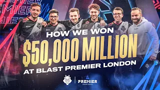 How we won $50,000 MILLION At BLAST Premier London | G2 CS:GO